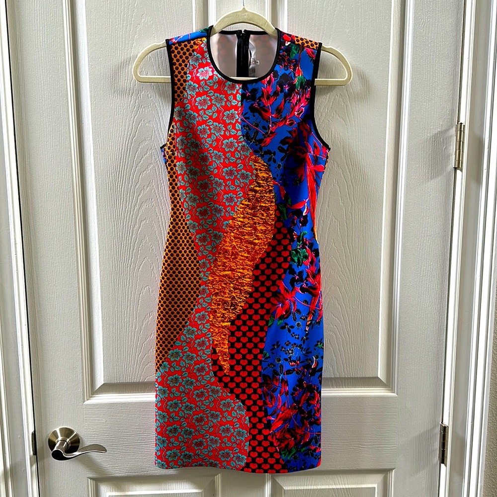 Clover Canyon bodycon scuba dress. Size S